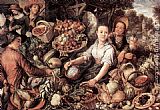 The Vegetable Market by Joachim Beuckelaer